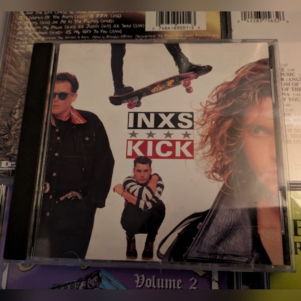 2/$18 1987 INXS "Kick" Music CD